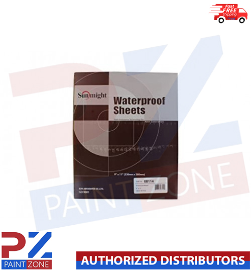 Waterproof Sanding Sheets Sunmight 9" x 11"