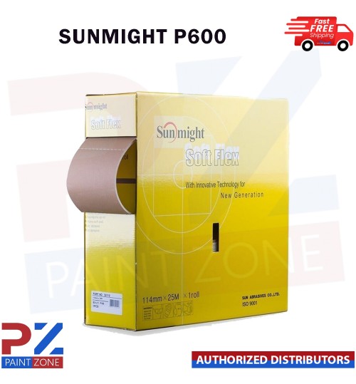 Sunmight P600 SoftFlex Foam Backed Soft Sanding Pads/ Garage, Wood