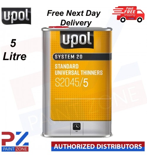 UPOL SYSTEM 20 S2045/5 STANDARD DRYING UNIVERSAL 2K THINNER 5LTR