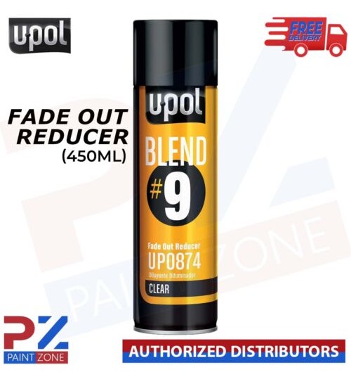 1x Fade Out Thinner UPOL Blend#9 Transparent Blending Clear Aerosol 450ML