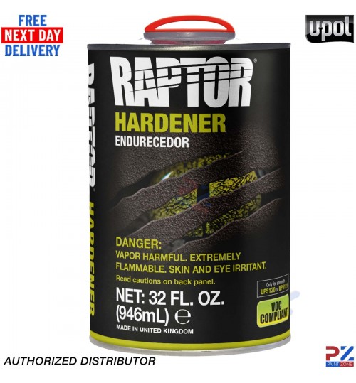 U-POL Raptor Bed Liner Hardener – 946ml – For 2K Protective Coatings