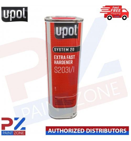UPOL EXTRA FAST HARDENER S2031/1 FOR PAINT PRIMER LACQUER 1L 2K ACTIVATOR