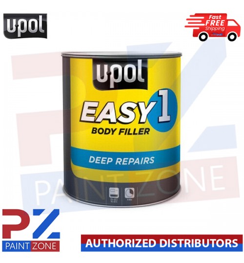 UPOL EASY 1 BODY FILLER DEEP FILL CAR BODY FILLER BIG SMOOTH EASY SAND U-POL 3L