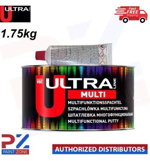 NOVOL Body Filler MULTIFUNCTIONAL Putty Dent Repair 1.75 KG - With Hardener Tube