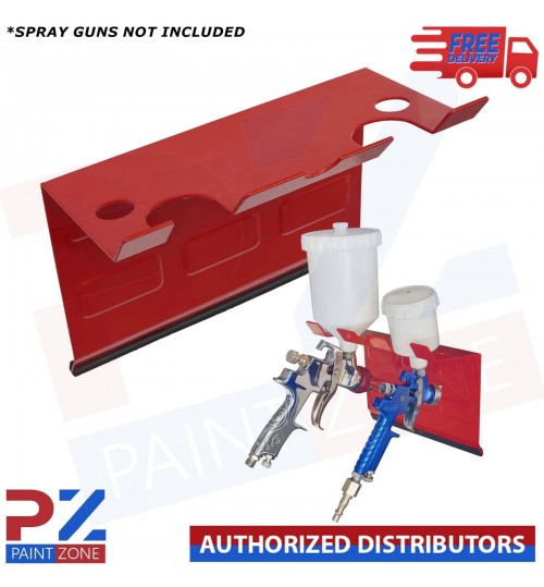 Magnetic 2 Guns Spray Gun Holder Workshop Equipment For Gravity Guns
