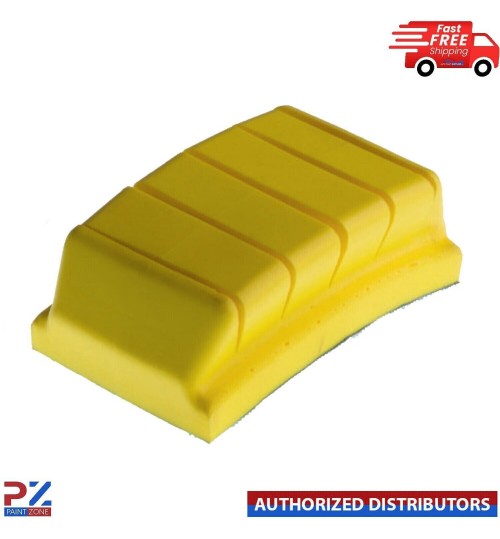 Flexible flat yellow sanding block Softback Abrasive Sanding FSB-FLEX