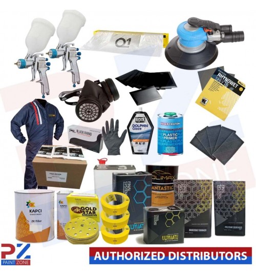 Bodyshop Complete Starter Kit Paint Prep Car Industrial Spraying Restoration