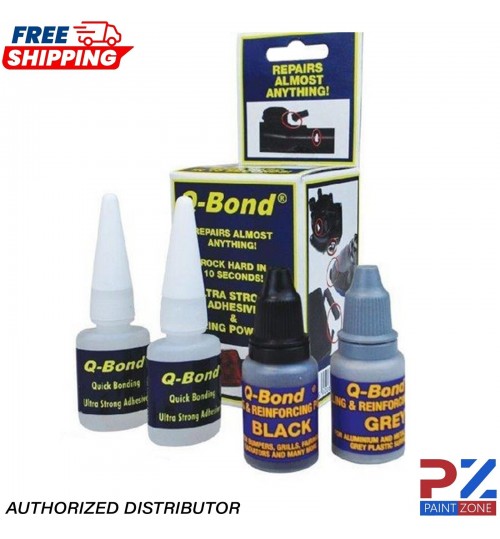 Q-Bond Glue & Powder Repair Kit Super Strength Metal Glass Wood Multipurpose QB2