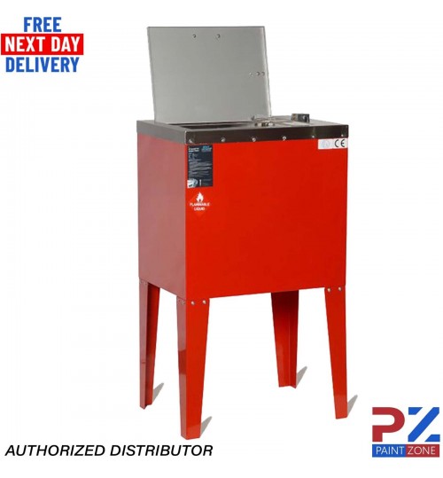 Twin Spray Gun Cleaning Machine Air Operated Gun Wash 2 Gun Solvent Waterbase