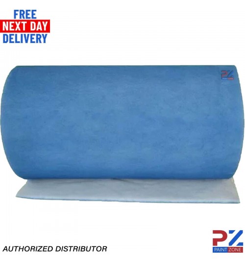 VNF-1 1M x 20M Spray Paint Booth Filter Roll Blue Pre Filter Fibreglass