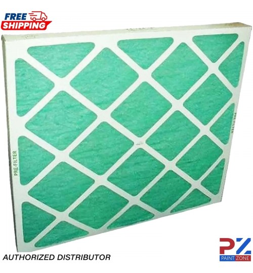Spray Booth Filter Card Lattice Front and Back Filter 24x24x2in
