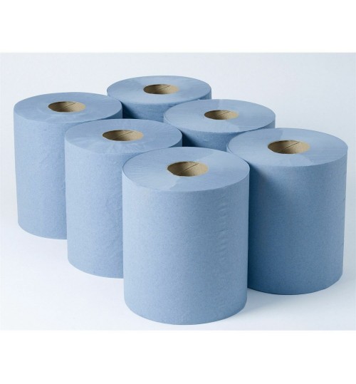 BLUE MONSTER ROLL 2PLY PK6 150m Long Roll