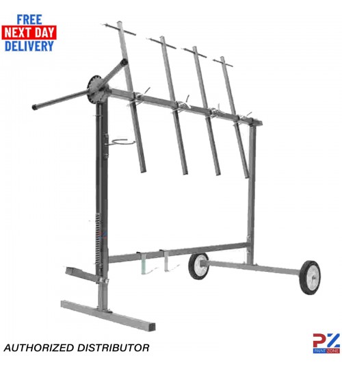 KK1 EUROSTAND Heavy Duty Mobile Tire Stand Multi-Wheel Holder Garage