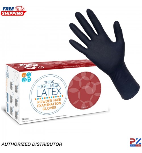 ASAP 300mm Medical Latex Gloves – Class 1 – Thick, High Risk Hand Protection