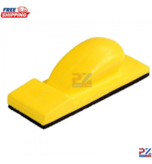 Rigid Hook & Loop Sanding Block 70×198mm – Durable Hand Sander Tool