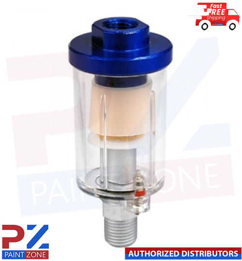 Spraygun Mini Inline Water Trap, 1/4 BSP Thread