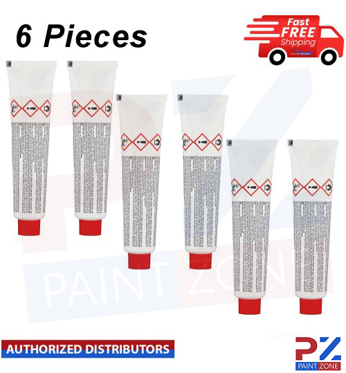 6x Car Body Filler Universal Hardener Tube 50G (UK PRODUCT)