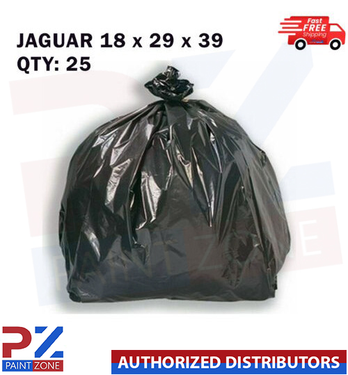 HEAVY DUTY Black Bin Bags Refuse Sacks Rubbish Liners Pack of 25