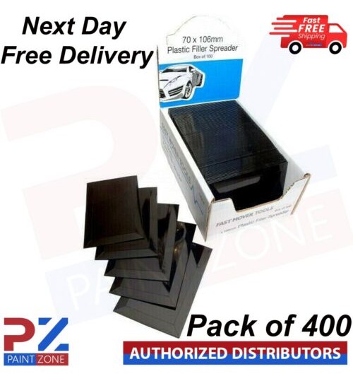 400x CAR BODY FILLER PLASTIC TYPE FILLER SPREADER FLEXIBLE/BODY SHOP & DIY