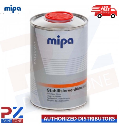 MIPA BC STABILISER BASECOAT STABILISING THINNER REDUCER -1LTR