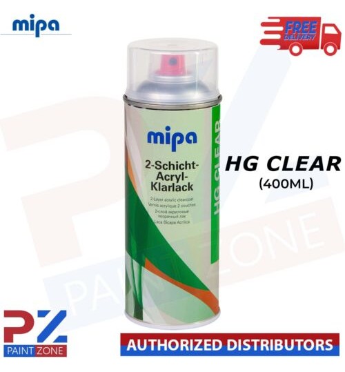 1x MIPA 2 Schicht Acryl Klarlack Aerosol – 400ML
