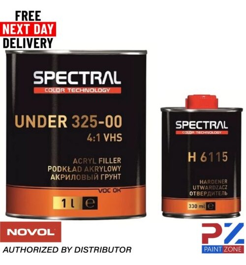 NOVOL SPECTRAL UNDER 325-00 WET ON WET WITH/(H 6115) PRIMER KIT 1.5L - (P3 GREY)