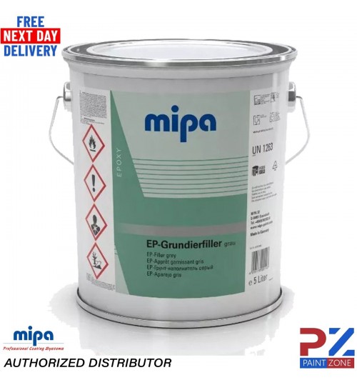 MIPA EP-Grundierfiller EPOXY PRIMER 2k ANTI CORROSIVE 5LTR - GREY