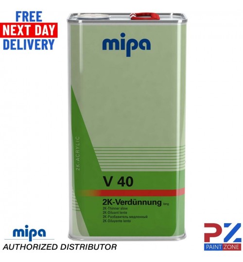 MIPA V40 SLOW 2K THINNER REDUCER 5LTR - 271250000