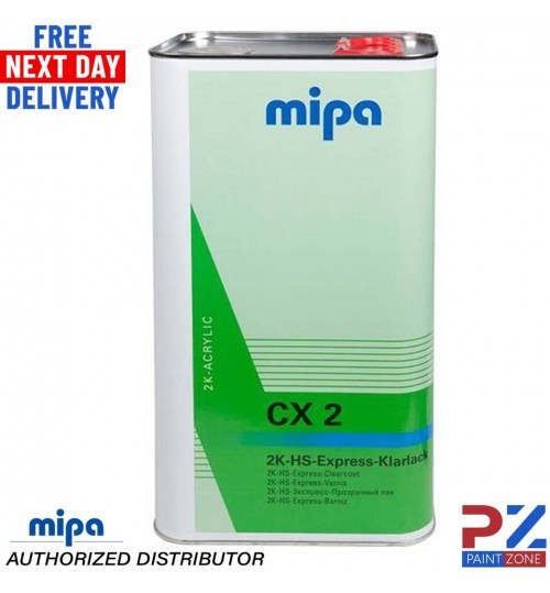 MIPA CX2 2K HS EXPRESS CLEARCOAT 5LT - FREE FAST DELIVERY