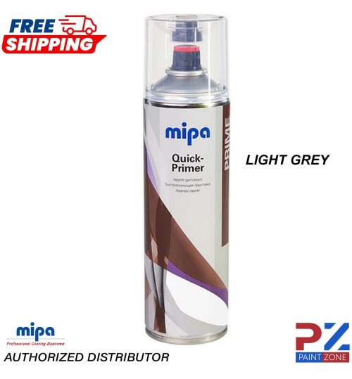 MIPA QUICK PRIMER AEROSOL 500ML LIGHT GREY - SPOT PRIMER