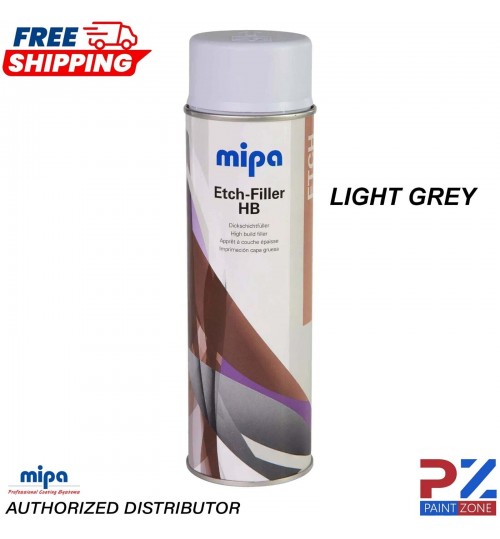 MIPA Etch-Filler HB Light Grey Aerosol Spray – 500ML
