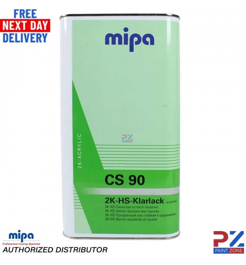 MIPA CS90 HS 2K KLARLACK CLEARCOAT 5LTR