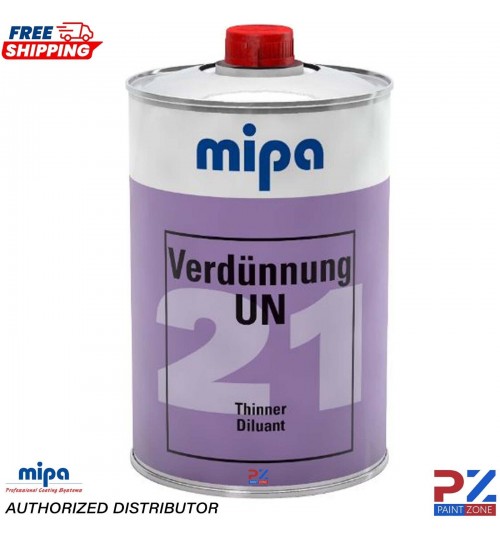 MIPA UN21 UNIVERSAL THINNER - HIGH-QUALITY THINNER, 1 LITRE