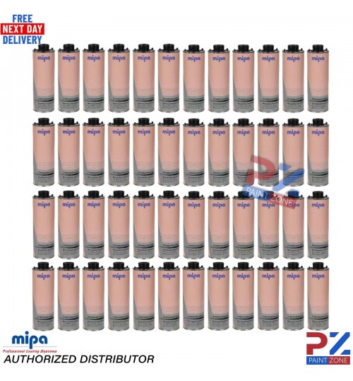 48 X MIPA SCHUTZ UNDER SEAL UNDERBODY RUST PROTECTION PROTECTOR BLACK 1L
