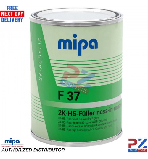 MIPA HS F37 2K WET ON WET FILLER PRIMER 1L - LIGHT GREY