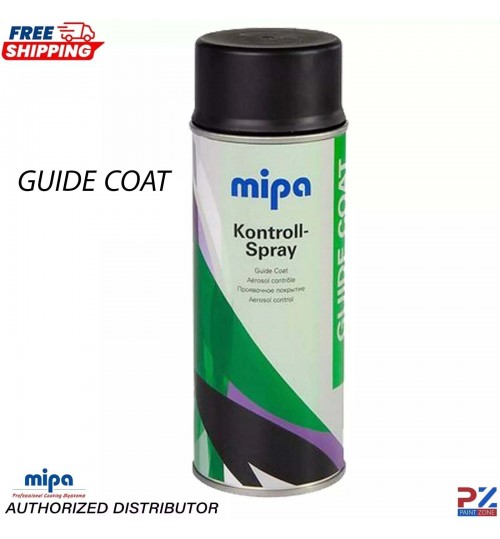 Mipa Guide Coat Aerosol 400ML Black Spray – Perfect for Bodywork