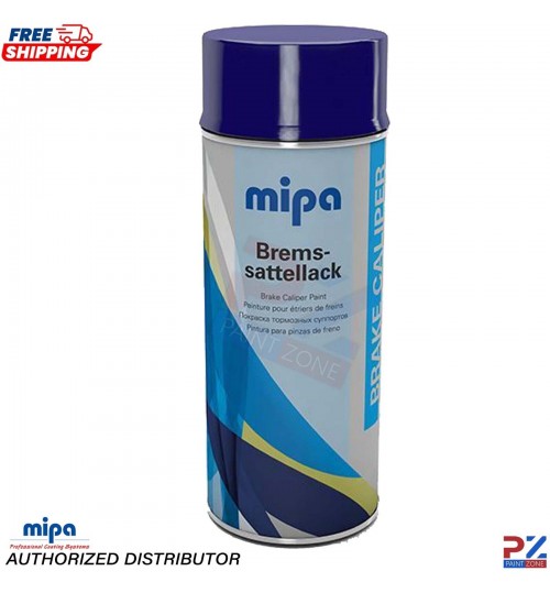 Mipa Blue Brake Caliper Spray Paint 400ml - High-Temperature Coating