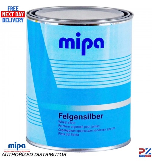 MIPA Felgensilber 1L Wheel Silver Paint - Durable Synthetic Coating