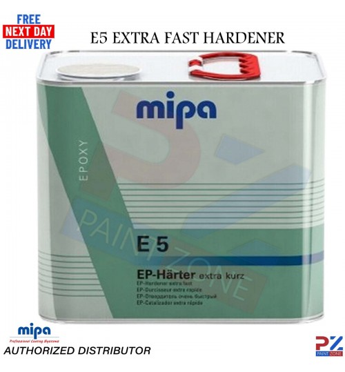 Mipa 2.5L EP Hardener E5 – Extra Fast Curing Agent for Epoxy Primers