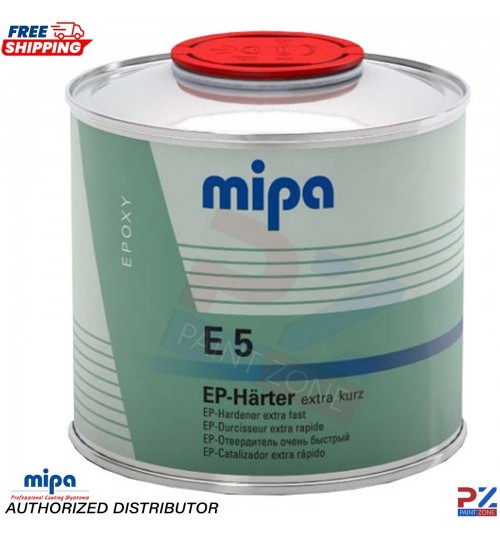Mipa EP E5 Extra Fast Hardener 500ml – For 2K Epoxy Primer & Coatings