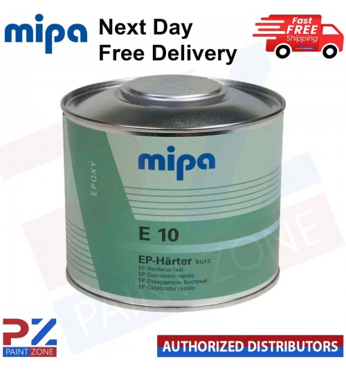 MIPA E10 FAST EP EPOXY HARDENER 500ML - FOR EP GRUNDIERFILLER EPOXY PRIMER