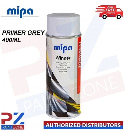 MIPA MAWPG WINNER PRIMER GREY SPRAY PAINT AEROSOL - 400ML