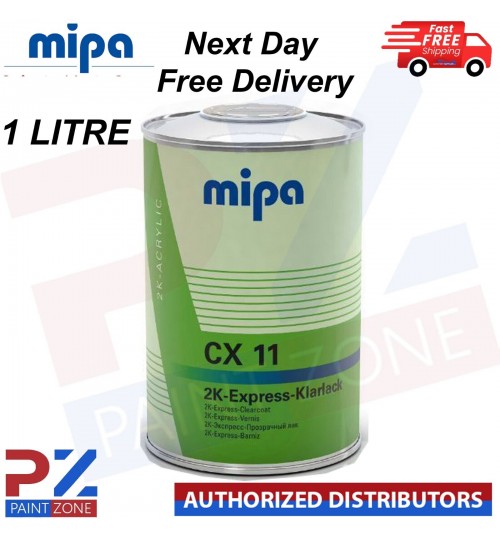 MIPA CX11 EXPRESS KLARLACK CLEARCOAT LACQUER 1LTR - SMART REPAIR CAR PAINT