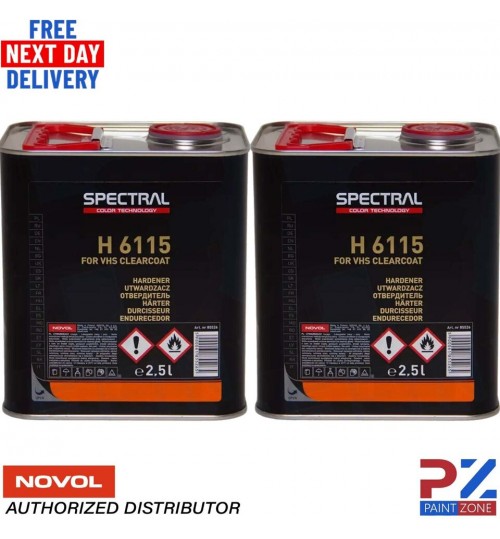 2‌X NOVOL Spectral H 6115 FAST Activator / Hardener 2.5L For 565, 525-00& 565-00