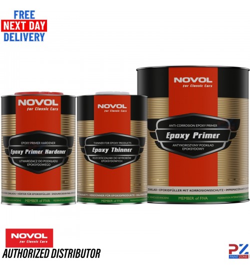Novol 5L Classic Car Primer Kit – Epoxy, Hardener & Thinner Included