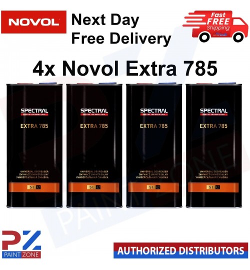 4X NOVOL SPECTRAL EXTRA 785 UNIVERSAL DEGREASER 5L - PREMIUM PANEL WIPE