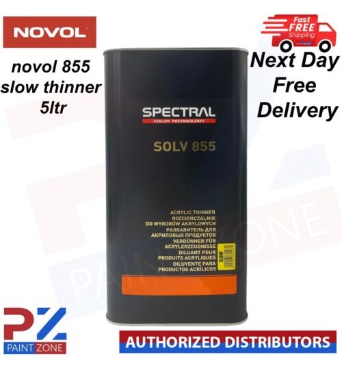 NOVOL SPECTRAL SOLV 855 SLOW THINNER 5 LITRE - WITH NEXT DAY FREE DELIVERY