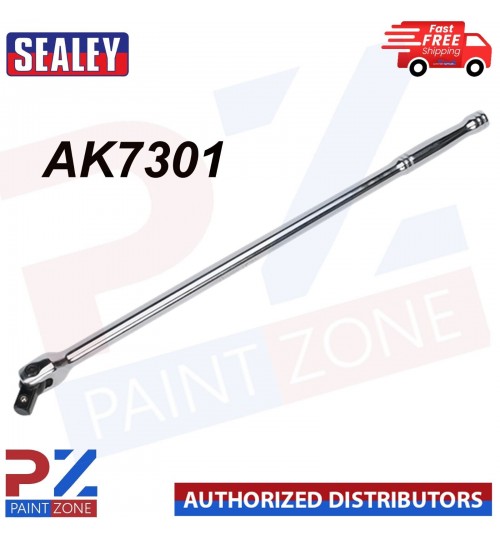 Sealey AK7301 Short 450mm 1/2 inch sq drive Socket Breaker Bar Pull Bar pullbar