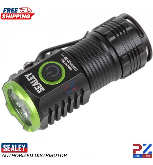 Sealey 24W SMD LED Rechargeable 2500 Lumen 4-Mode Pocket Light Torch, LED2500SB