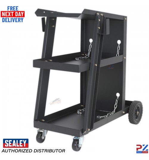 Sealey BTR4 Universal Trolley Stand – MIG Welder Transport & Storage